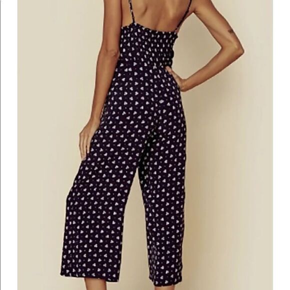 Blue Life Elle Jumpsuit Black Tulip Dot size XS - Picture 2 of 15